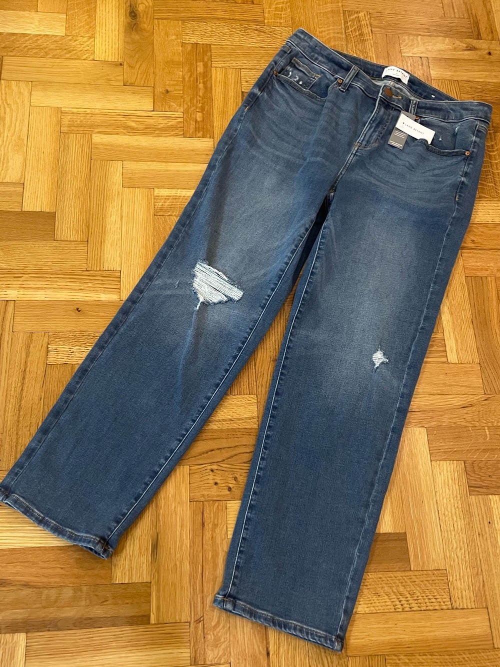 NWT~LANE BRYANT~Signature High-Rise Dreamfeel Straight Jeans